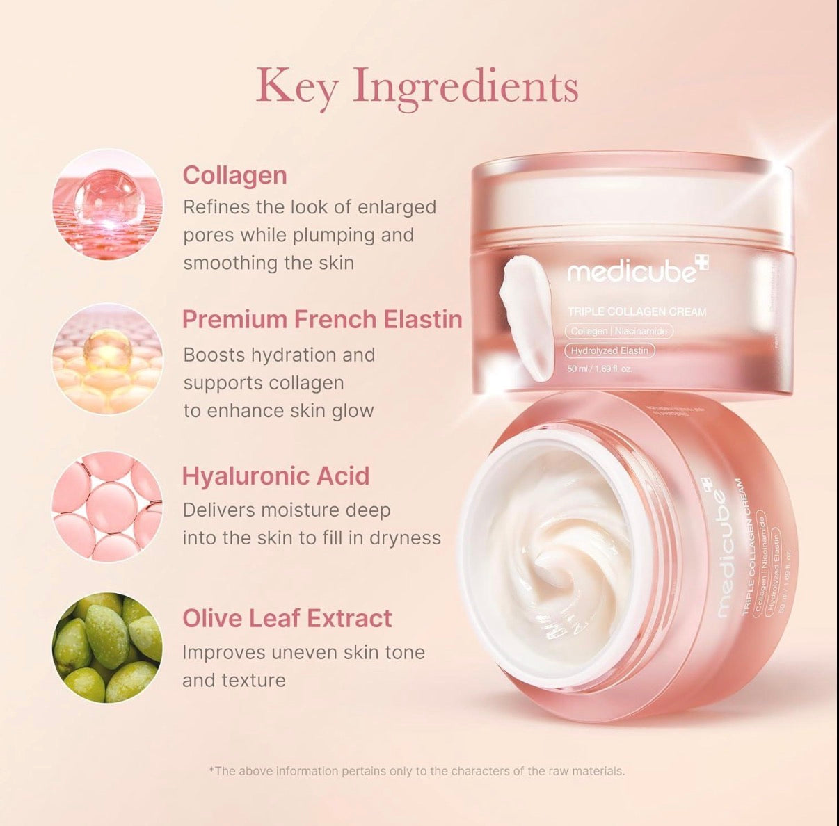 Triple Collagen Cream - Creme de rosto hidratante e refirmante