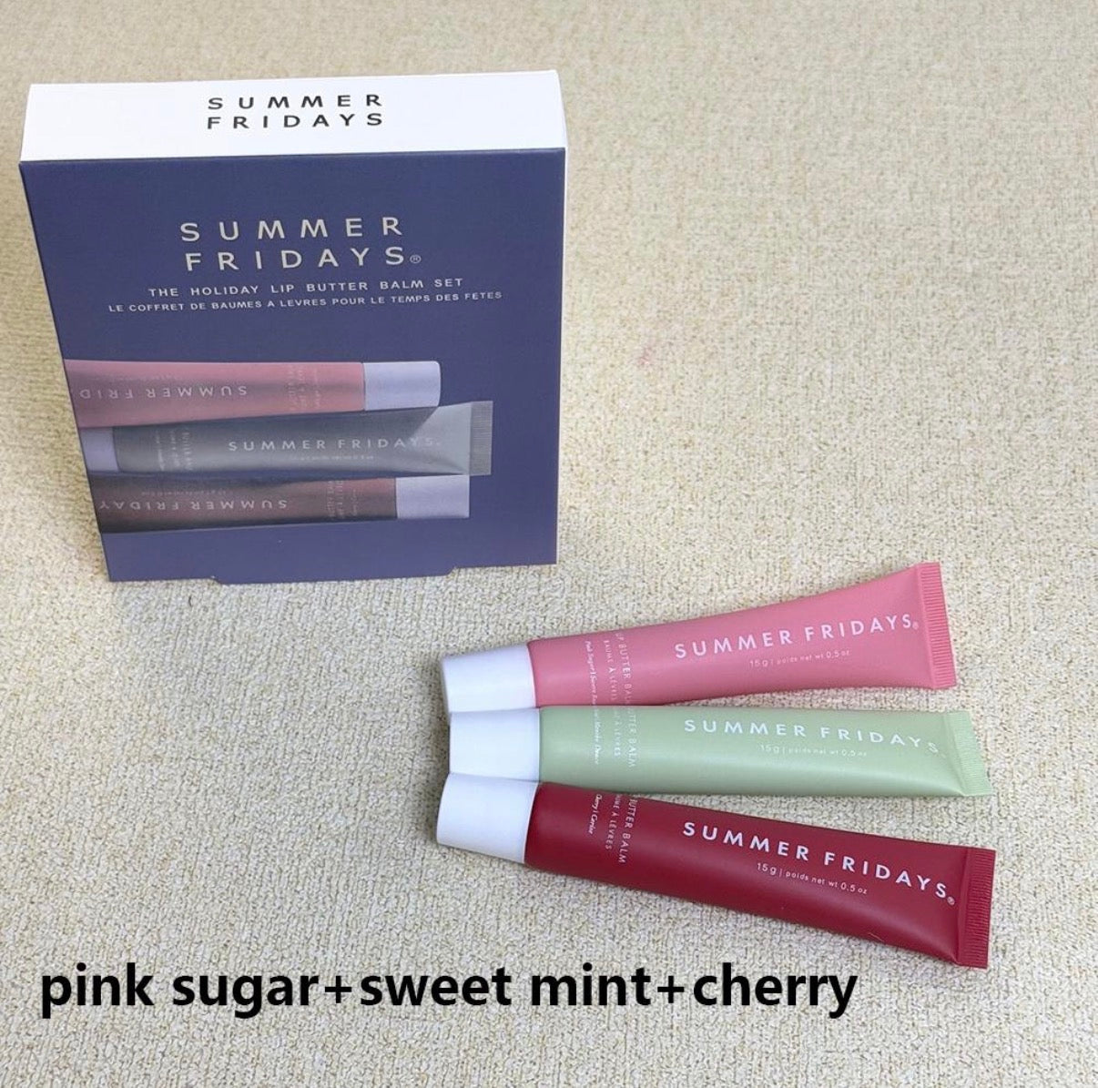 KIT - Lip Butter Balm - Bálsamo labial hidratante e nutritivo