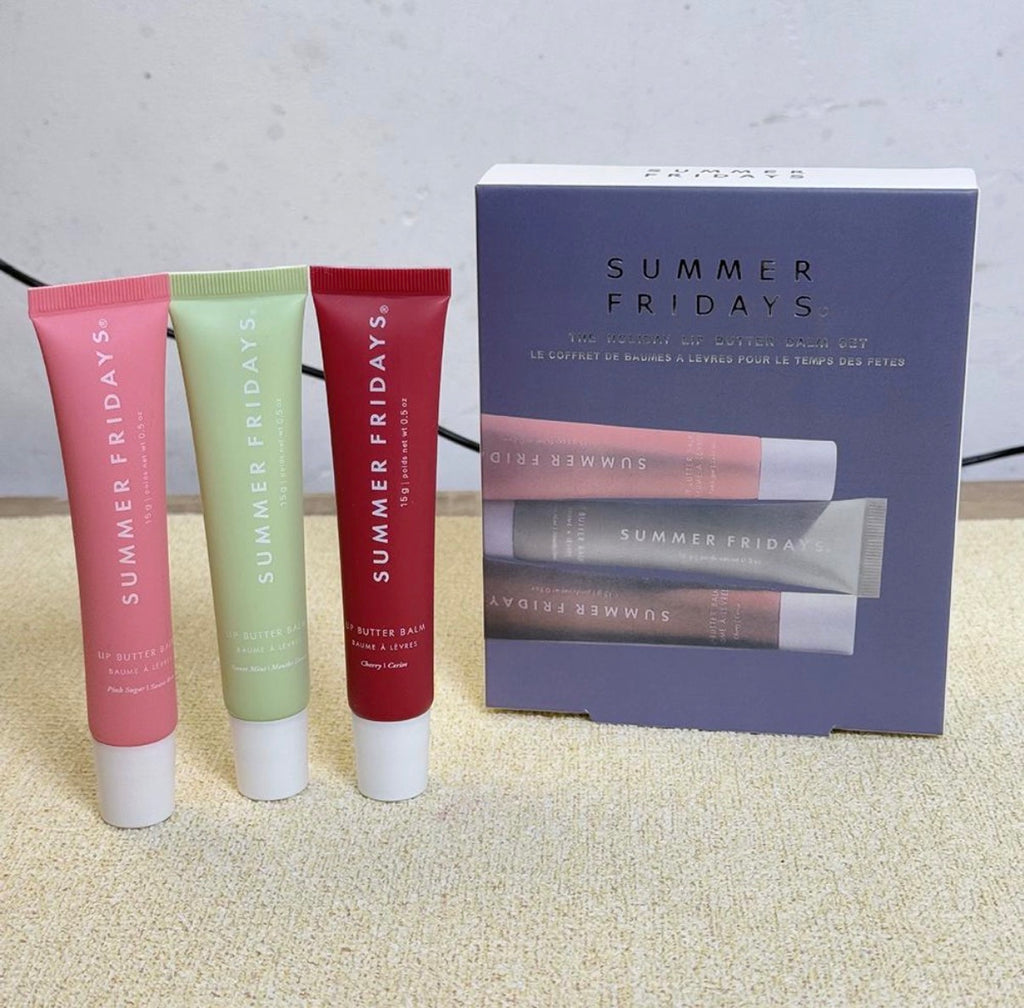 KIT - Lip Butter Balm - Bálsamo labial hidratante e nutritivo