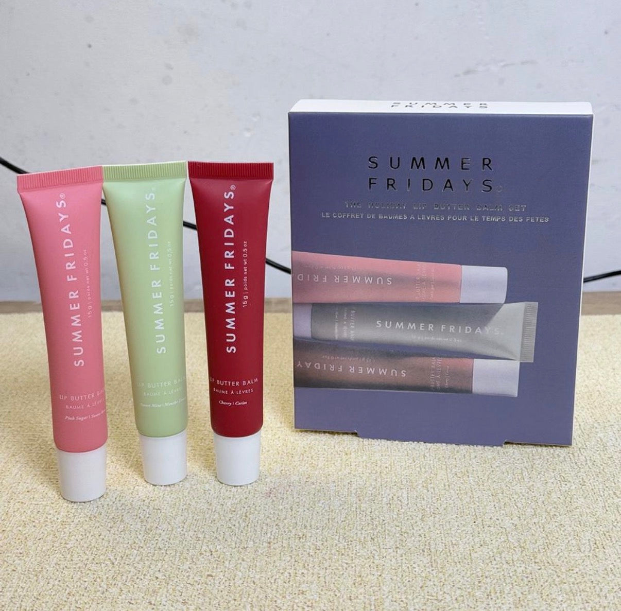 KIT - Lip Butter Balm - Bálsamo labial hidratante e nutritivo
